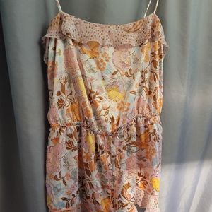 Victoria's secret floral sleepwear romper